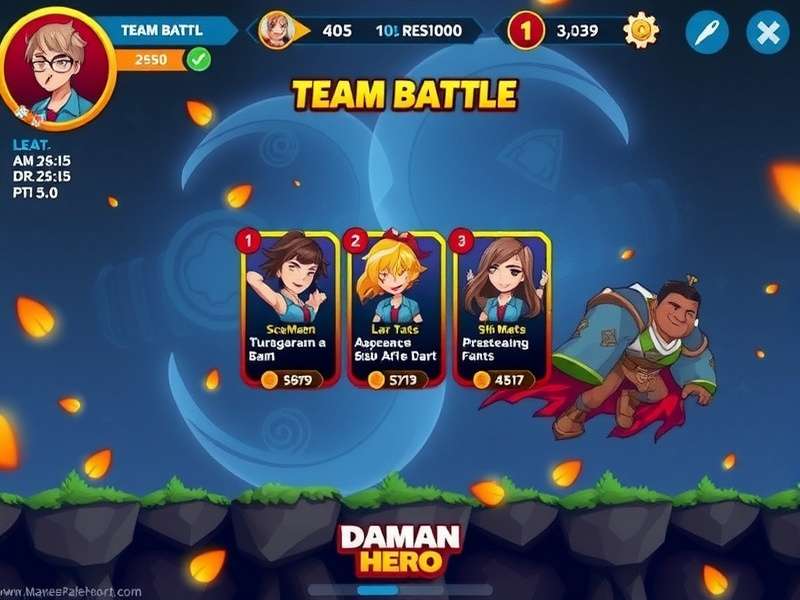 Daman Leap Hero gameplay screenshot