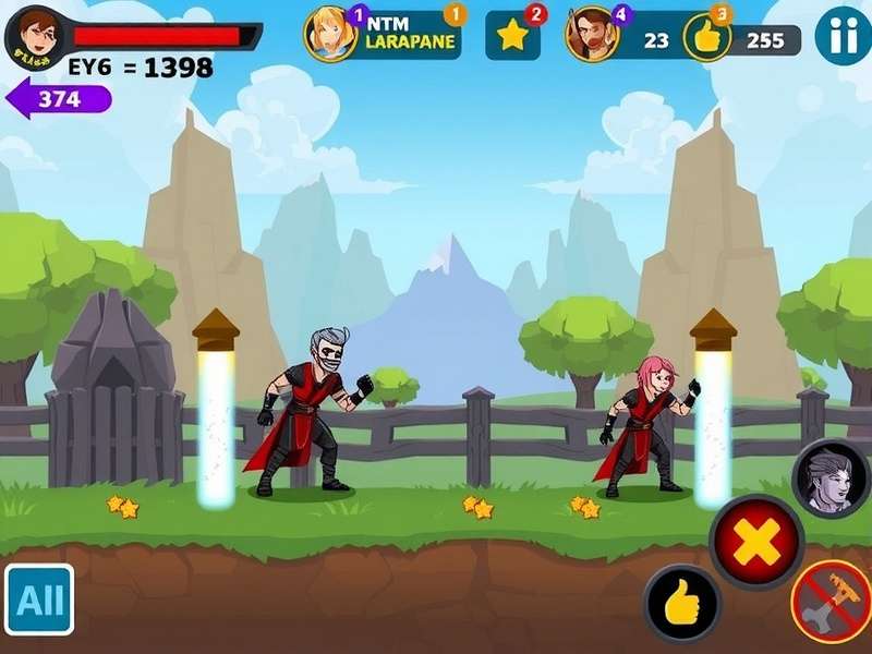 Daman Leap Hero character progression screen